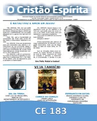Capa da Edição 183 de O Cristão Espírita